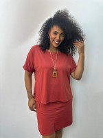 Blusa Marluce Fluity CARMIM
