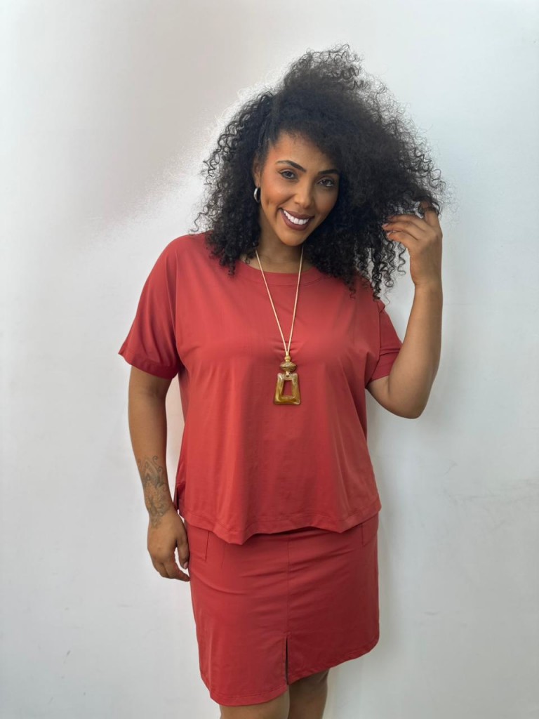 Blusa Marluce Fluity CARMIM