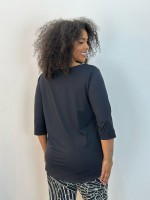 BLUSA SANDRA FLUITY preta