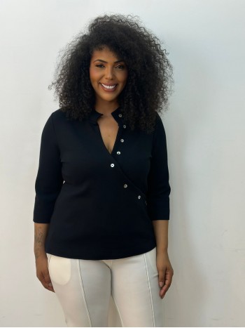 BLUSA VILMA preta