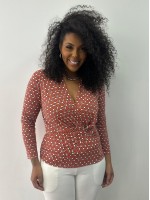 BLUSA DORA FLUITY ESTAMPADA