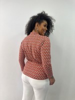 BLUSA DORA FLUITY ESTAMPADA