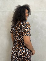 BLUSA solange FLUITY MOSAICO TERRACOTA