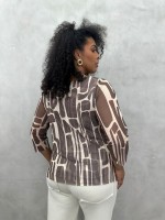 BLUSA dilma EM TULE 