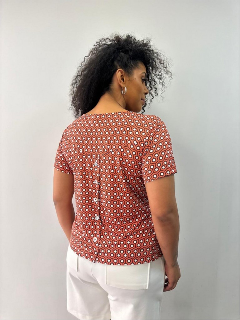 BLUSA JUSSARA fluity estampada