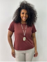 BLUSA JUSSARA fluity marsala