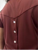 BLUSA JUSSARA fluity marsala