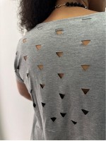 BLUSA helen cinza mescla