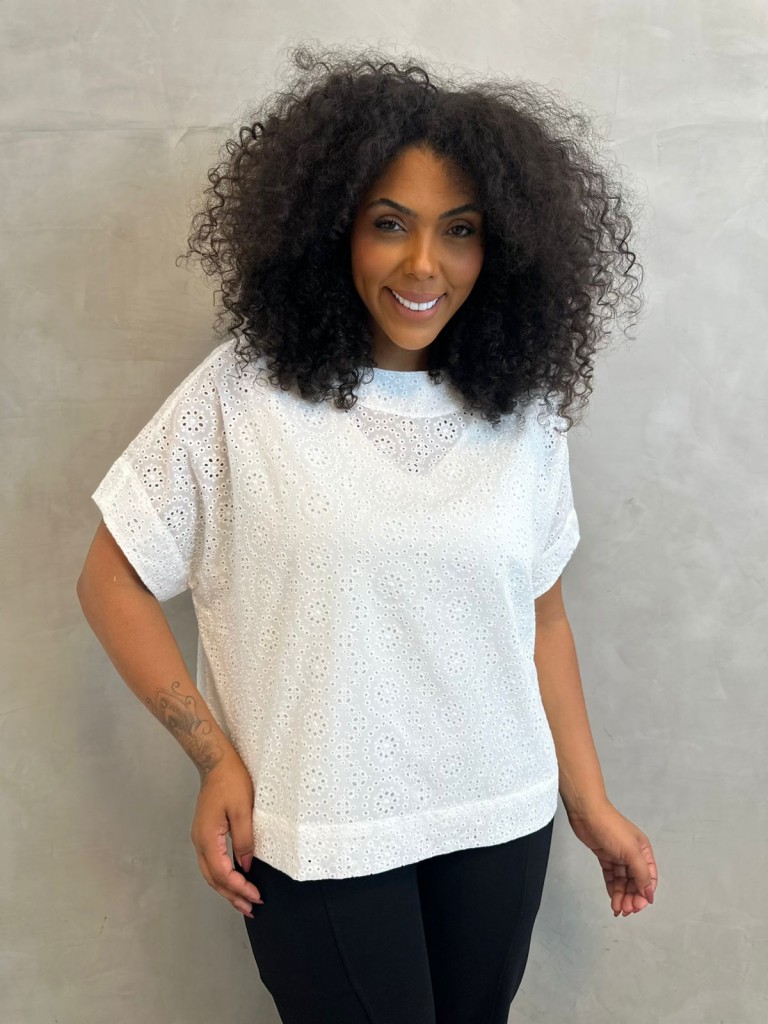 blusa Laise off-white