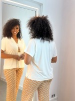BLUSA ISA FLUITY OFF-WHITE