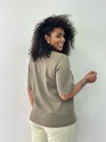 BLUSA carina caqui