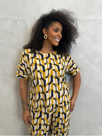 Blusa Marluce Fluity EstampaDA