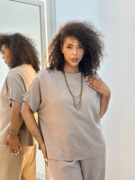 BLUSA IRANICE em tencel FENDI