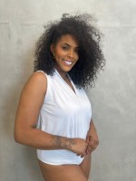 BODY MÁRCIA em fluity branco