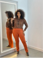 Calça Fany wave TERRACOTA