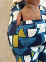 Calça fluity Sequinha Estampada 
