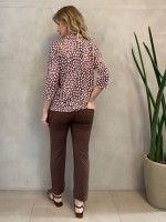 Calça fluity Sequinha marrom café