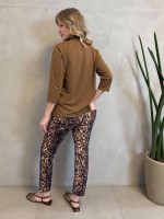 Calça fluity Sequinha Estampada 