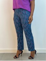 Calça fluity Sequinha ESTAMPA LOSANGO AZUL