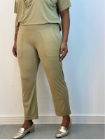 Calça Fluity Sequinha Lisa pistache
