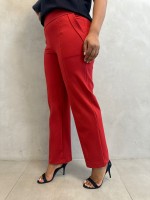 Calça Bella Malha Encorpada CARMIM