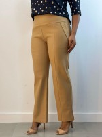 Calça Bella Malha Encorpada caramelo