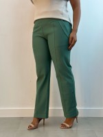 Calça Bella Malha Encorpada VERDE folha