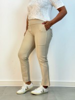 Calça New Marluce Malha Encorpada gelo