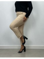 Calça New Violeta Malha Encorpada café c/ leite