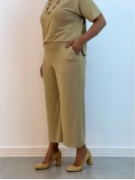 Calça DANIELA PANTACOURT FLUITY lisa pistache