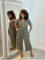 CALÇA FLUITY CARMEN VERDE militar