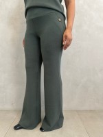 Calça Sônia boucle VERDE MILITAR