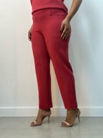 CALÇA FLáVIA MALHA levemente encorpada CArmim