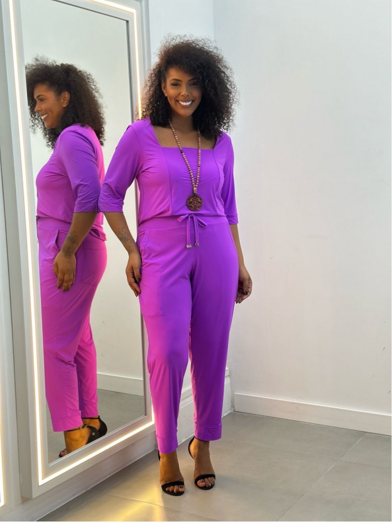 CALÇA SANDRA FLUITY FÚCSIA 