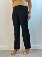 CALÇA ACÁCIA Malha Encorpada PRETA