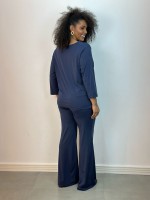 Calça Sônia fluity marinho