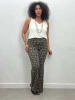 Calça Sônia fluity estampada