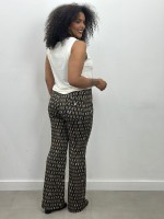 Calça Sônia fluity estampada
