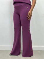 CALÇA sônia boucle framboesa