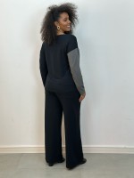 Calça Lígia Malha moletinho preta