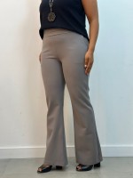 CALÇA ELIANA Malha Encorpada cinza