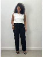 CALÇA DILCE Malha Encorpada preta