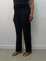 Calça Aline Malha Levemente ENCORPADA preta