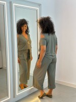 CALÇA FLUITY CARMEN VERDE militar