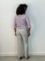 Calça New Bella Malha Encorpada PRATA