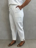 Calça Bia Malha Encorpada off-white