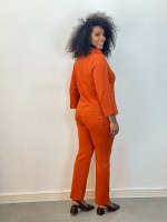 Calça Fany MALHA wave terracota