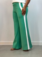 Calça Pamela Malha levemente encorpada verde