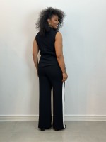 Calça Pamela Malha levemente encorpada preta