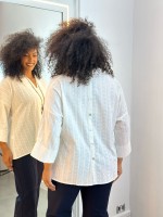 camisa ana paula off-white